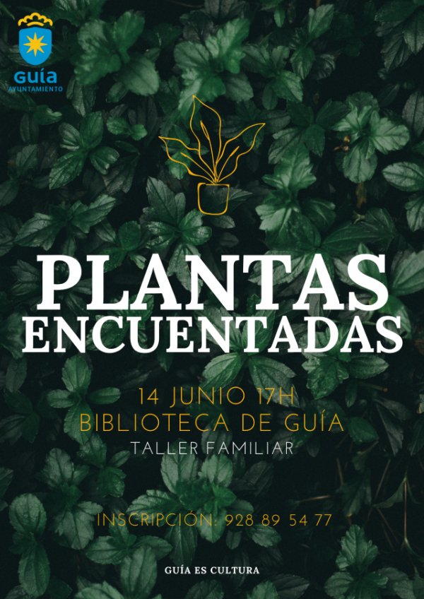 Abierta la inscripción para disfrutar de un nuevo taller familiar de ‘Plantas Encuentadas’