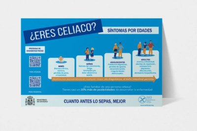FACE distribuye carteles en centros de salud para potenciar el diagn&oacute;stico precoz de la enfermedad celiaca