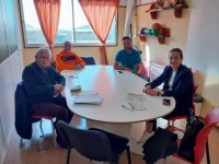 La Aldea: La concejala de Deportes se re&uacute;ne con el Club Azuatil para organizar el XV Slalom La Aldea