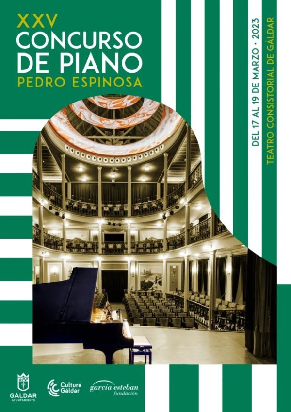 Cuenta atrás para el regreso del Concurso de Piano Pedro Espinosa con su XXV edición
