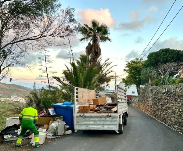 El Ayuntamiento de Guía trabaja para licitar nuevamente el servicio de recogida de residuos