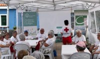 Las Oficinas Verdes de Canarias han abierto hoy las jornadas dando a conocer la crisis climática a los usuarios del proyecto de Estimulación Cognitiva para Mayores de los Llanos de Aridane de Cruz Roja