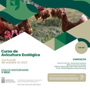 Abierto el plazo de inscripción del curso de avicultura ecológica de la ECA de Arucas