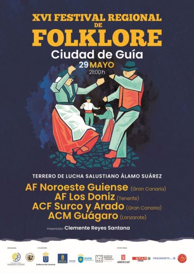 Gu&iacute;a: Conmemoraci&oacute;n del D&iacute;a de Canarias con la celebraci&oacute;n hoy del XVI Festival Regional de Folklore 'Ciudad de Gu&iacute;a'