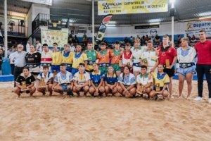Lucha Canaria: Puro espectáculo con la cantera grancanaria en el Campeonato por Pesos Canarobra