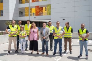 El Cabildo ultima la construcción de la residencia Benedicta Ojeda en Tamaraceite