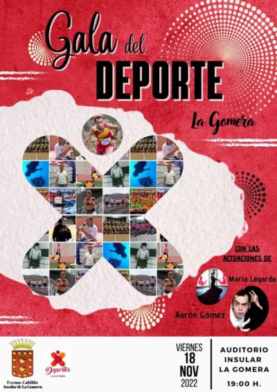La Gomera reconoce este viernes a los deportistas y entidades de la isla en la Gala del Deporte 2022
