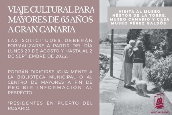 Puerto del Rosario: El Ayuntamiento capitalino organiza un Viaje Cultural para mayores de 65 a&ntilde;os a Gran Canaria