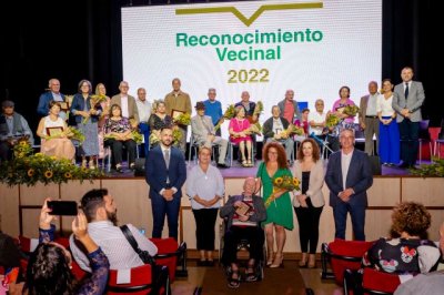 G&aacute;ldar rinde tributo a veinte vecinos por su trabajo altruista para el desarrollo de sus barrios