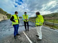 El Cabildo comienza las obras de asfaltado en la GC-301 en Arucas