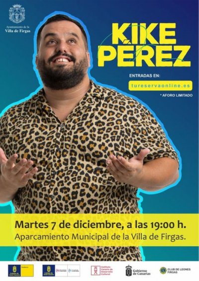 Firgas: Ya están a la venta las entradas de Kike Pérez
