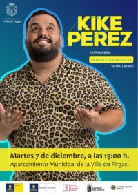 Firgas: Ya est&aacute;n a la venta las entradas de Kike P&eacute;rez