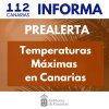 El Gobierno de Canarias amplía la situación de prealerta por temperaturas máximas a todo el archipiélago