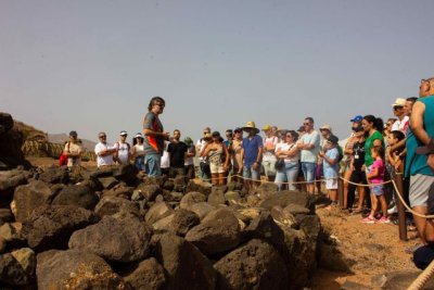 G&aacute;ldar: El Be&ntilde;esmer convierte la Plaza Mr. Leacock en una fiesta de la identidad canaria