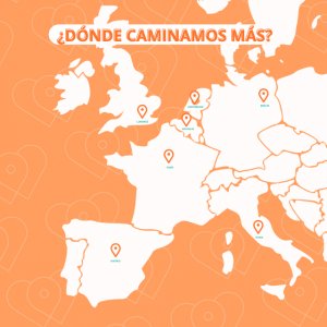 Madrid, la tercera capital europea donde más se anda con una media de 5,12 km diarios