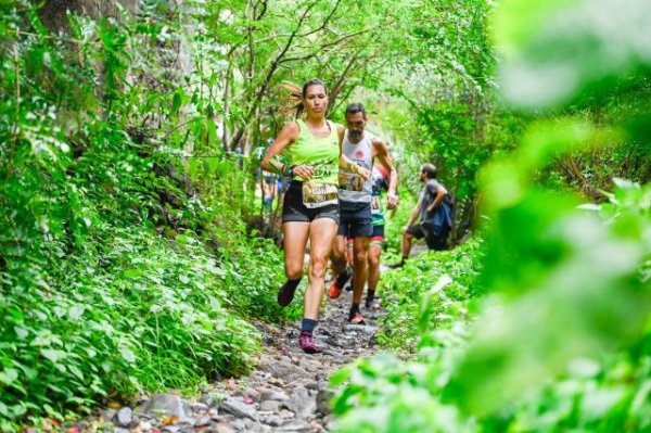 Más de 300 corredores se citan en la segunda edición del Trail Pino Santo en un recorrido que apuesta por la naturaleza