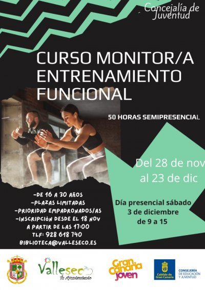 Curso de Entrenamiento Funcional en Valleseco