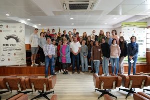 Valleseco recibe al alumnado europeo participante del programa Erasmus +