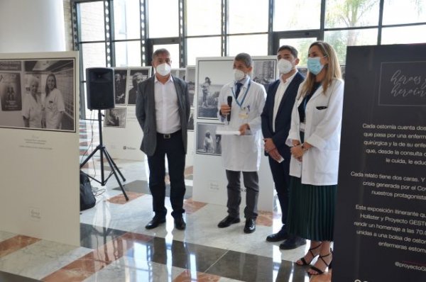 El Hospital Dr. Negrín acoge una exposición itinerante en homenaje a los pacientes ostomizados